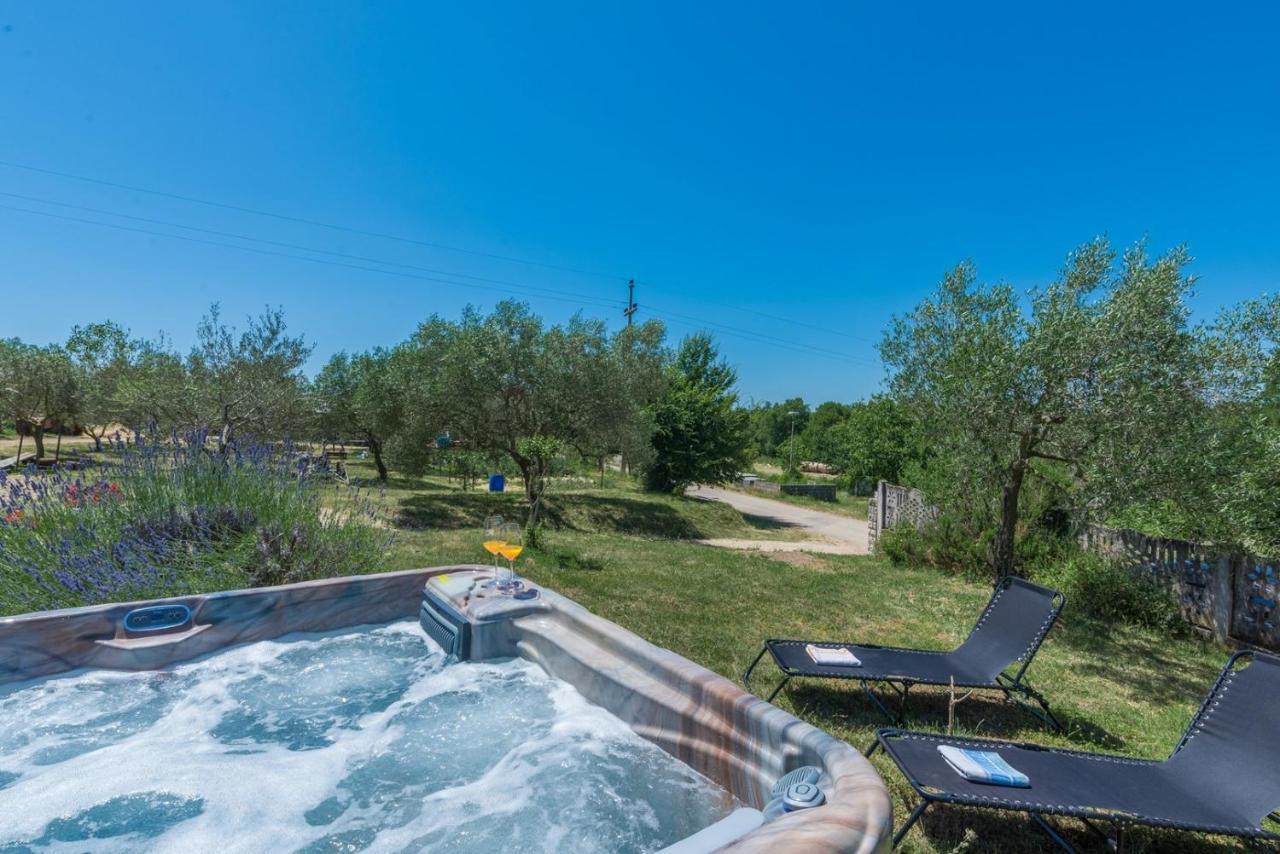 Ferienhaus Zora With Whirlpool Sveti Lovreč Pazenatički Exteriér fotografie